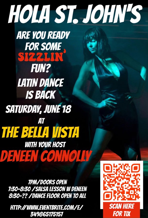 Latin dance at the bella vista
