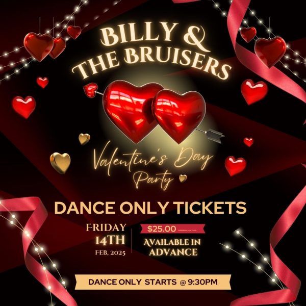 Valentine's Day Party! (dance only, starts 9 p.m.)